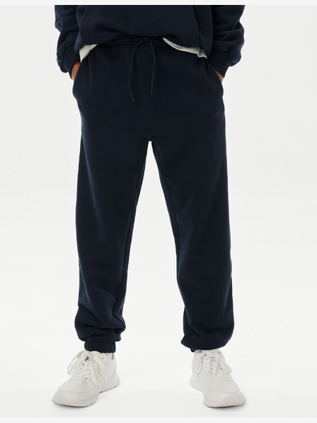 Marks & Spencer Sweatpants aus reiner Baumwolle (6-16 Jahre) Marks & Spencer marineblau
