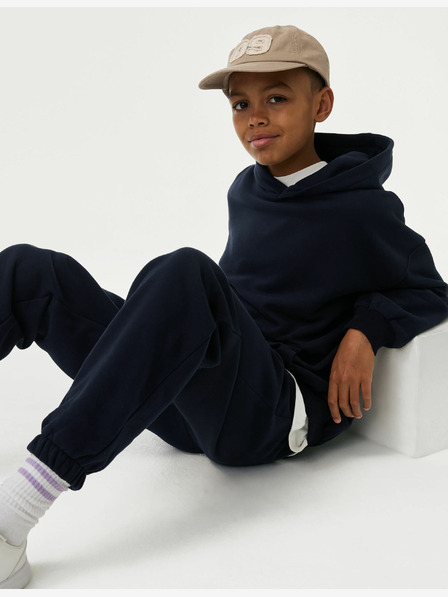Marks & Spencer Sweatpants aus reiner Baumwolle (6-16 Jahre) Marks & Spencer marineblau