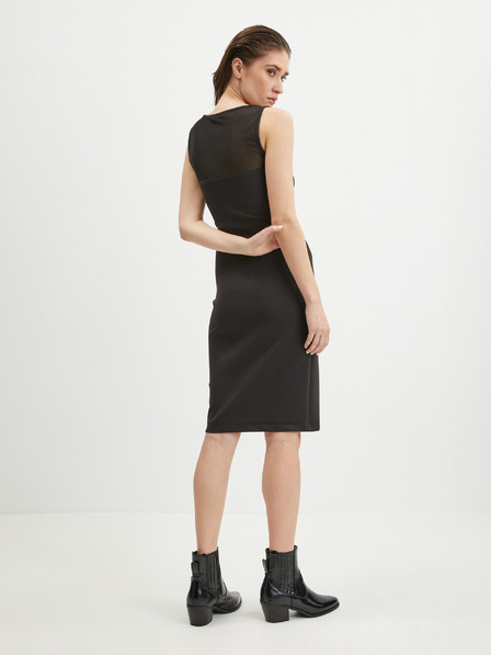 Guess Guess Amanda Schwarzes Damen Etuikleid