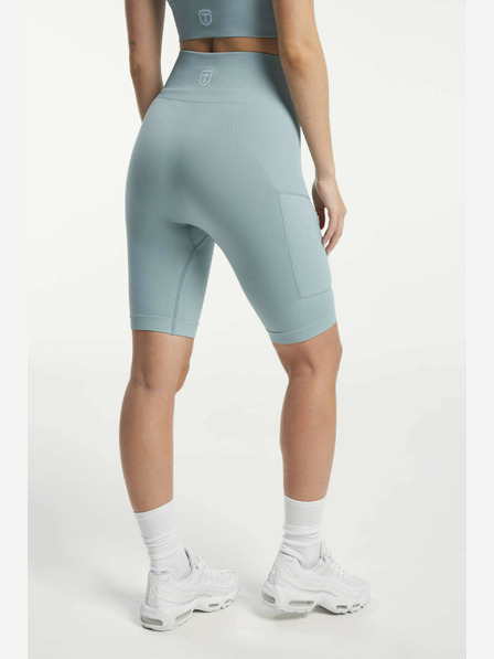 Tenson Damen Nahtlose Funktions-Shorts TENSON Seamless Shorts W hellblau
