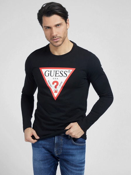 Guess Schwarzes Herren Guess Hemd