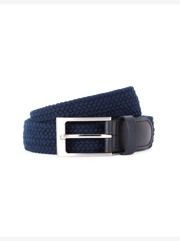Celio Dunkelblauer Herrenstrickgürtel Celio Gigi1 T1