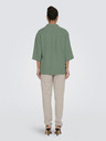 Jacqueline de Yong Grünes Damen-Kurzarm-Shirt JDY