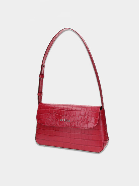 Elega Rot Frauen Klappe Handtasche Elega Dundee