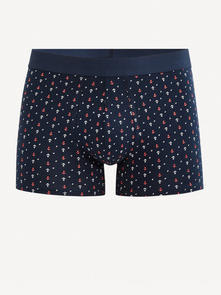 Celio Dunkelblaue Herren-Boxershorts Celio Giboancre