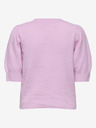 ONLY Rosa Damen-Kurzarmpullover ONLY ONLRICA