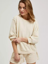 Moodo Beige Damen-Sweatshirt Moodo