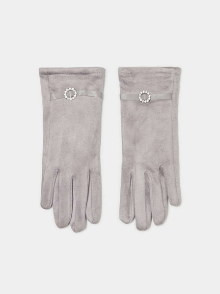 Moodo Handschuhe mit Ziergürtel