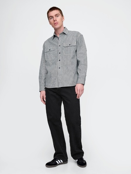 GAP Herren Oversize-Jeanshemd GAP