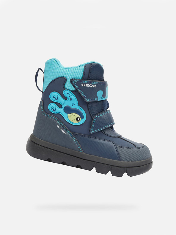Geox Blaue Jungen-Stiefeletten Geox Willaboo AB