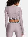 Under Armour Damen-T-Shirt Under Armour HeatGear Rib 1/4 Zip LS