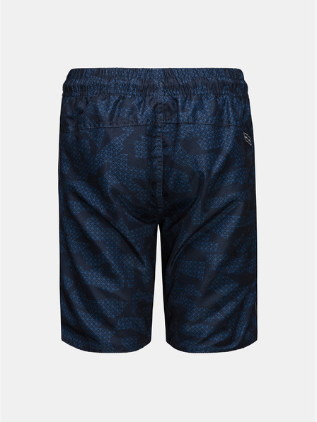 Sam 73 Dunkelblaue gemusterte Badehose für Jungen SAM 73