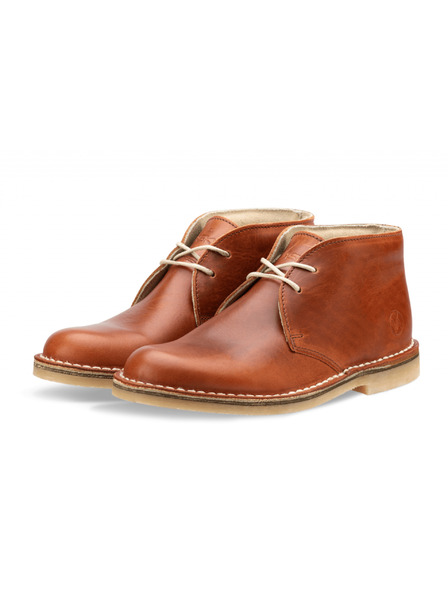 Vasky Damen Lederstiefel braun - Frühjahr / Herbst Stiefel, Schuhe Vasky Desert Brown