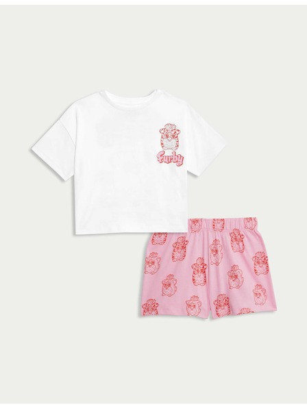 Marks & Spencer Furby Pyjama-Set, reine Baumwolle (3-16 Jahre) Marks & Spencer weiß
