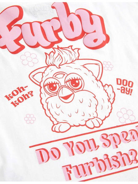 Marks & Spencer Furby Pyjama-Set, reine Baumwolle (3-16 Jahre) Marks & Spencer weiß