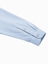 Ombre Clothing Hellblaues Herrenhemd K540
