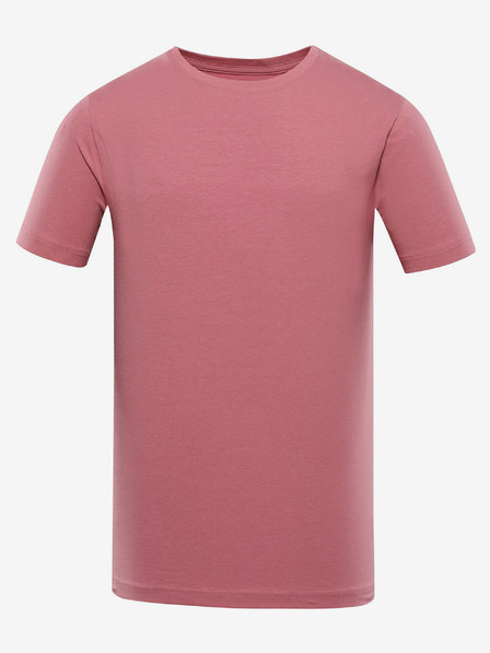 NAX Altrosa Herren-Basic-T-Shirt NAX GARAF
