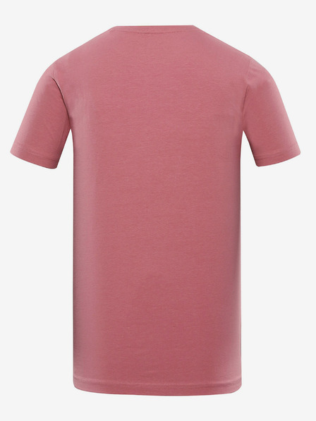 NAX Altrosa Herren-Basic-T-Shirt NAX GARAF