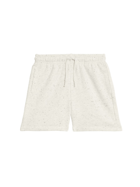 Marks & Spencer Woven Shorts with High Cotton Content (2-8 years) Marks & Spencer cream