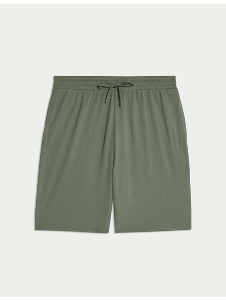 Marks & Spencer Pyjama-Shorts aus Supima® Baumwolle und Modal Marks & Spencer grün
