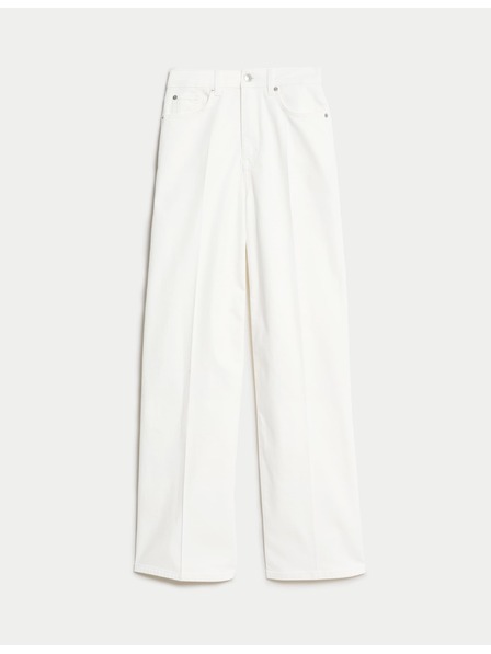 Marks & Spencer Elegant wide-leg high-waist jeans Marks & Spencer