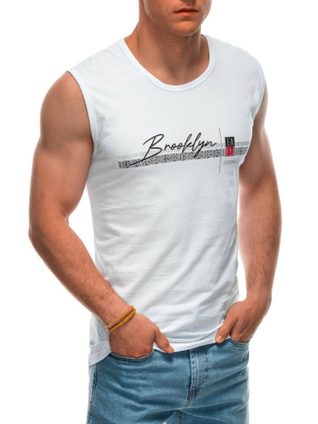Edoti Herren-Boxershorts mit Aufdruck – weiß EDOTI