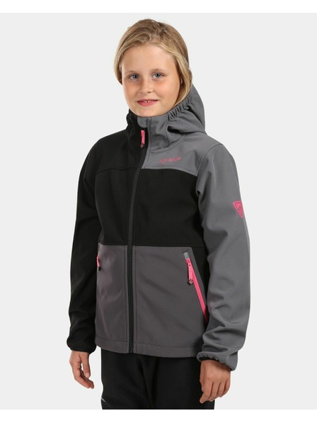 Kilpi Mädchen-Softshell-Jacke Kilpi RAVIA-J Schwarz