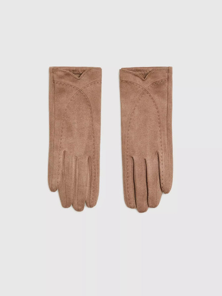 Moodo Moodo Braune Damenhandschuhe