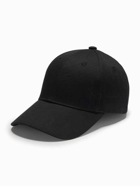Ombre Clothing Herren-Baseballmütze mit dekorativer Stickerei schwarz Ombre Clothing