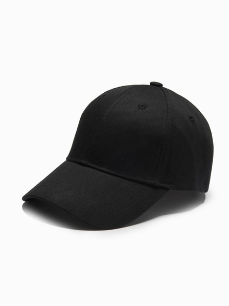 Ombre Clothing Herrenmütze einfarbig schwarz Ombre Clothing