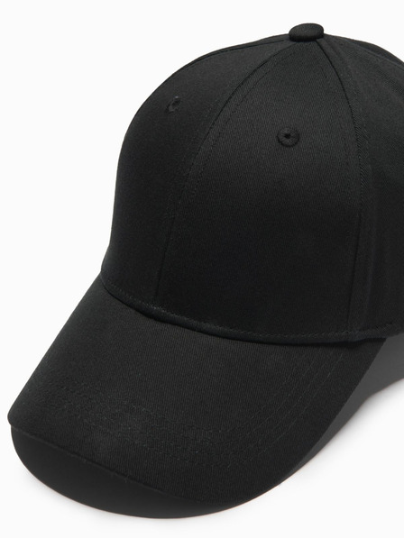 Ombre Clothing Herrenmütze einfarbig schwarz Ombre Clothing
