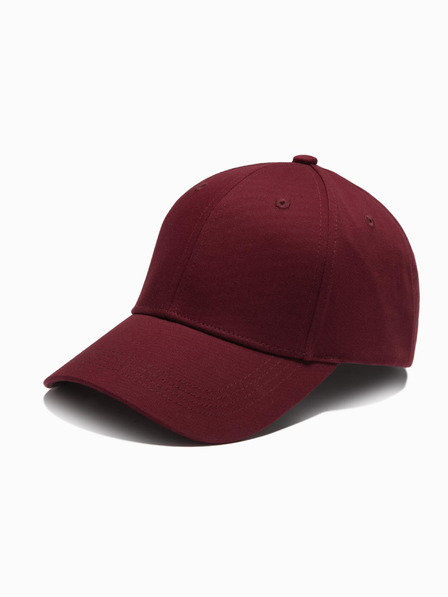 Ombre Clothing Herrenmütze einfarbig burgunderfarben Ombre Clothing