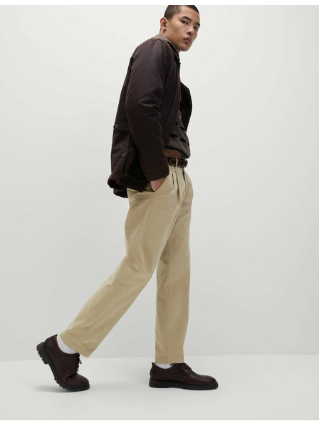 Marks & Spencer Stretch chino slim-fit pants Marks & Spencer brown