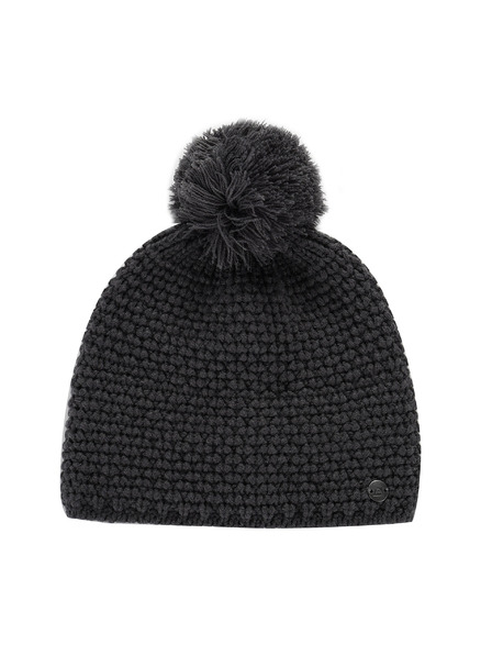 ALPINE PRO Winter Hat with Pompom ALPINE PRO GRANE Dark True Gray
