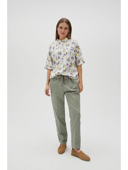 Moodo Women's Casual Green Pants by Moodo