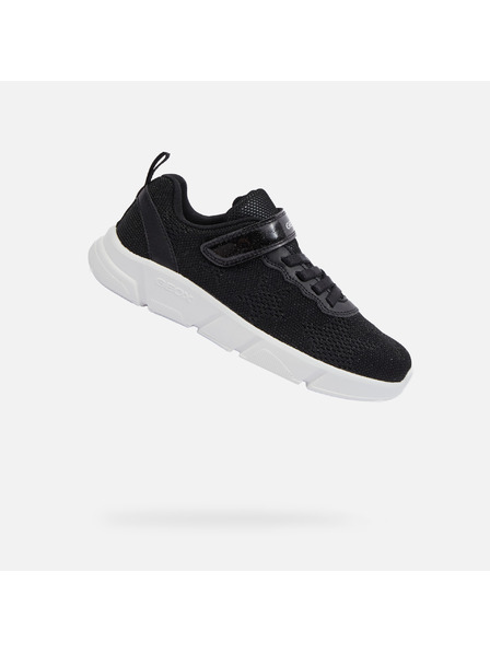 Geox Black Geox Aril Girls Sneakers