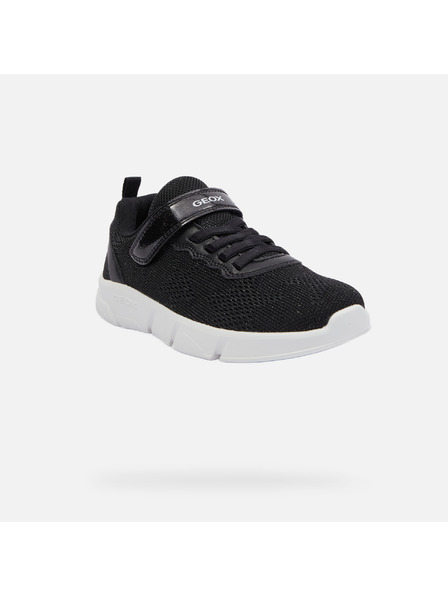 Geox Black Geox Aril Girls Sneakers