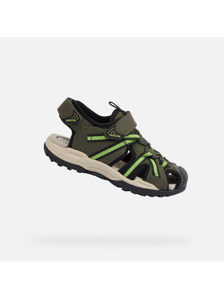 Geox Graue Geox Borealis Sandalen für Jungen