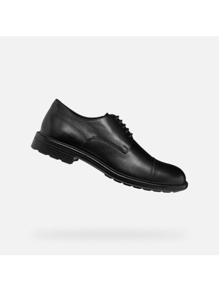 Geox Schwarz Herren Geox Walk Pleasure Kleid Schuhe