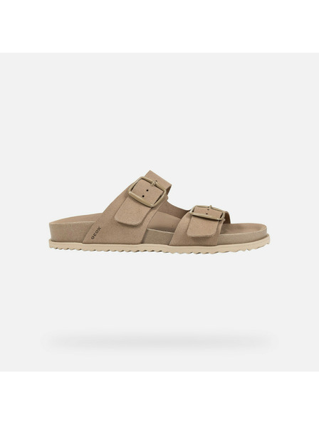 Geox Beige Damen-Hausschuhe Geox Sandybett