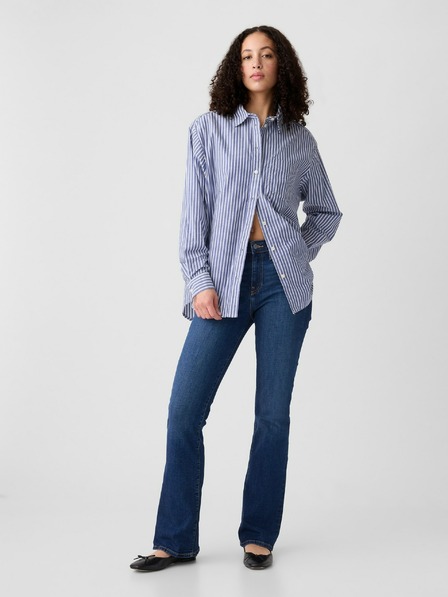 GAP Damen Mid Rise Baby Boot Jeans GAP