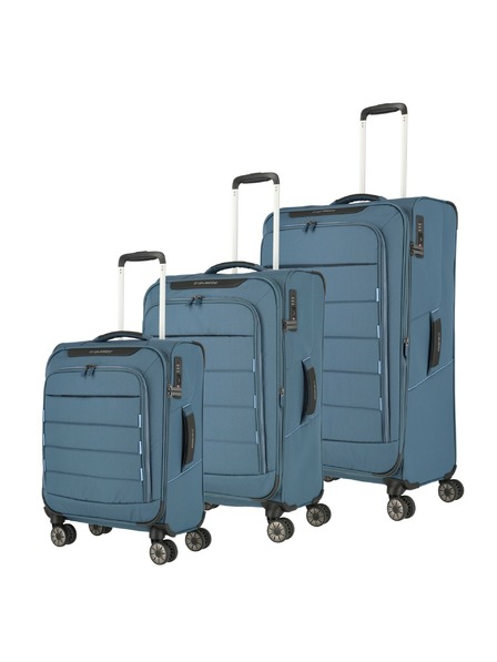 Travelite Reisekofferset Travelite Skaii 4w S,M,L - blau