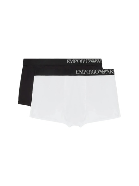 Emporio Armani Herren Boxershorts 2er Pack Emporio Armani Nero/Bianco