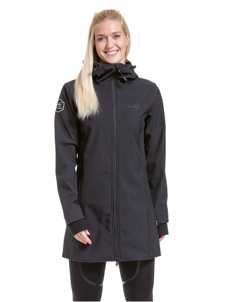 Meatfly Meatfly Damen Softshell Mantel Thea Black | Schwarz | Größe