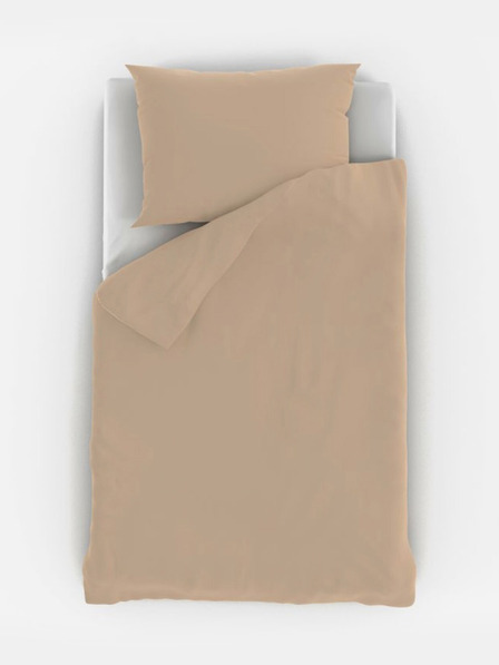 Kvalitex Baumwollbettwäsche für Kinderbetten beige