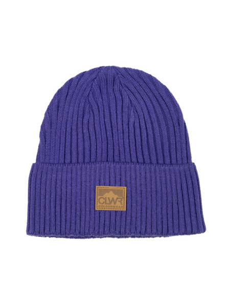 Tenson Unisex Colourwear Abzeichen Beanie Violett