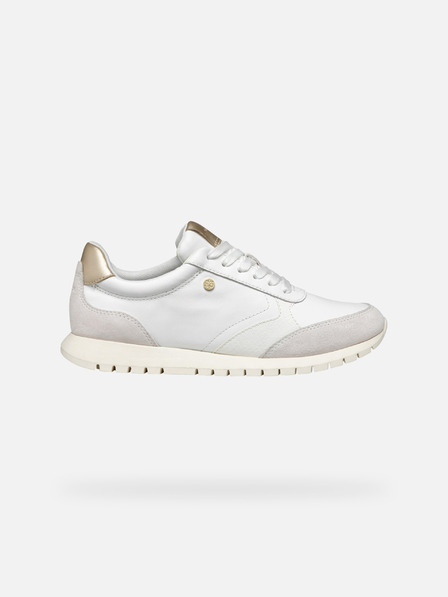 Geox Weiße Damen Geox Sukie 2.0 Turnschuhe