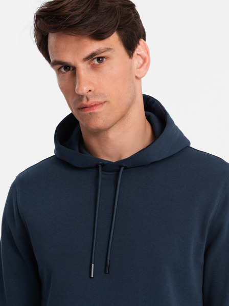 Ombre Clothing Herren Baumwoll-Hoodie BASIC mit Kängurutasche und Kapuze Ombre Clothing